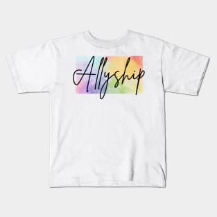 Allyship proud Kids T-Shirt